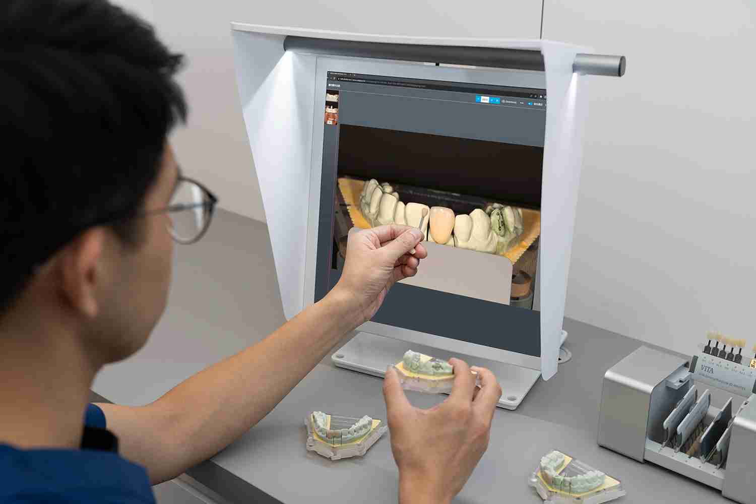 达擎与千美医研携手成立子公司“原色口腔数位”，，，推出领先业界的数位牙技管理系统，，，协助牙技师掌握假牙制作流程及材料运用