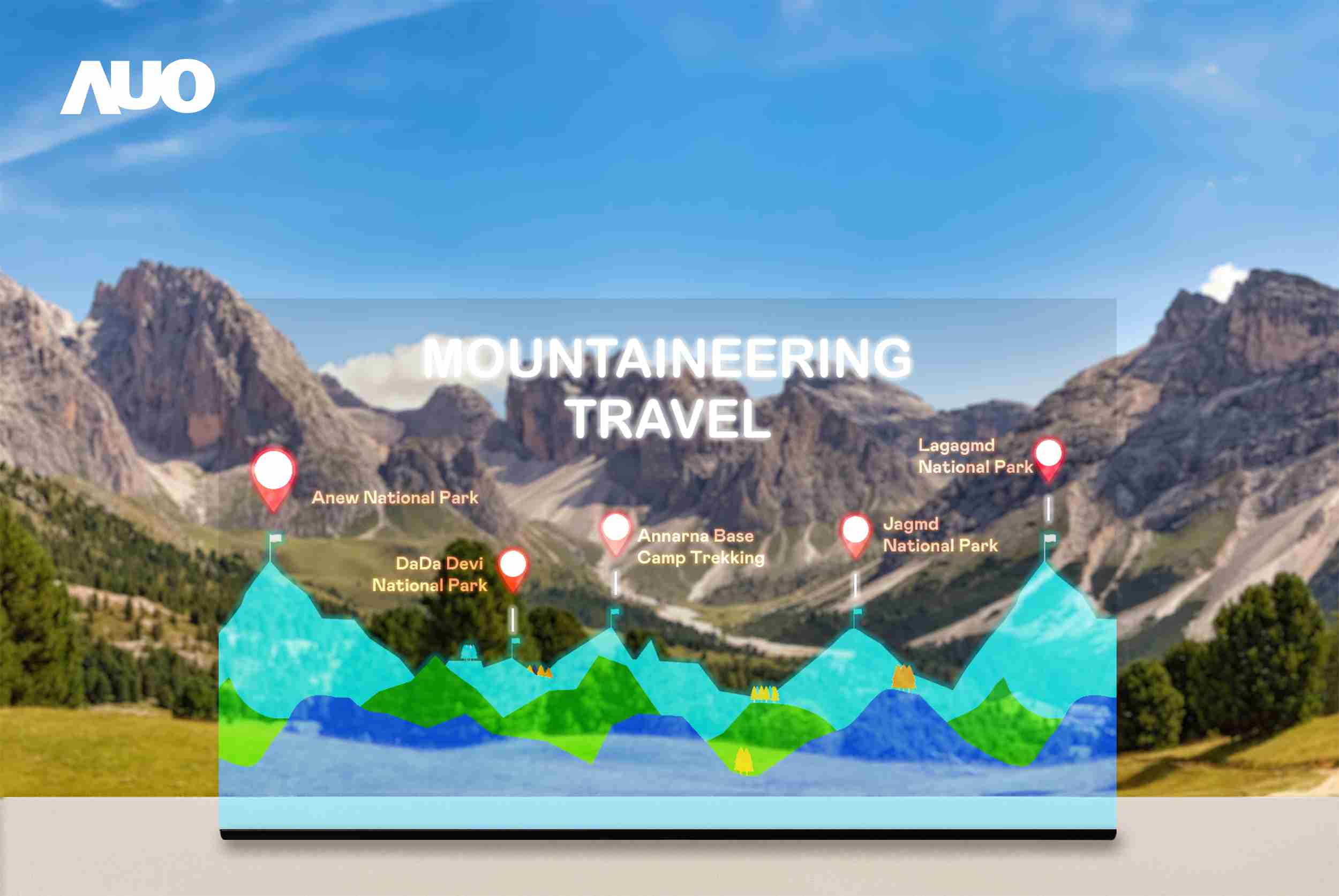 尊龙z6展示全球单片尺寸最大(*)42吋透明Micro LED显示器拼接而成的〝64吋透明Micro LED显示器〞，，，具备高透明度、、1,000 nits高亮度、、、、广色域、、、采用三边无边框的无缝拼接等多重特色，，，，呈现超高清、、、、细腻画质而不遮挡后方视觉，，，，满足层峰需求，，可广泛运用于零售、、、艺术展览或商业空间等场域